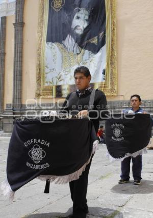 PREPARATIVOS PROCESIÓN VIERNES SANTO