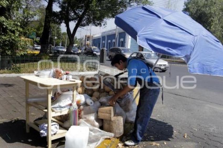 COLOCACIÓN DE PUESTOS EN EL CALVARIO