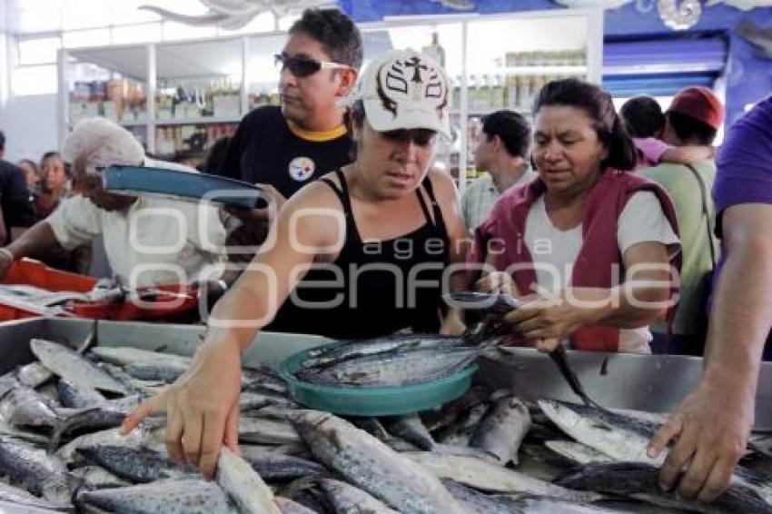 PESCADERÍAS. MERCADO 5 DE MAYO