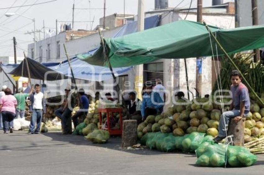 COLOCACIÓN DE PUESTOS EN EL CALVARIO