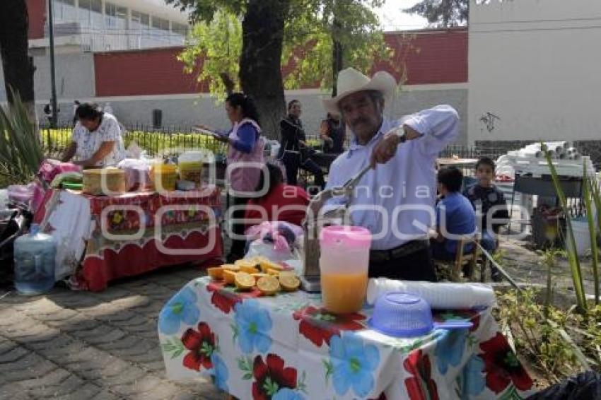 COLOCACIÓN DE PUESTOS EN EL CALVARIO