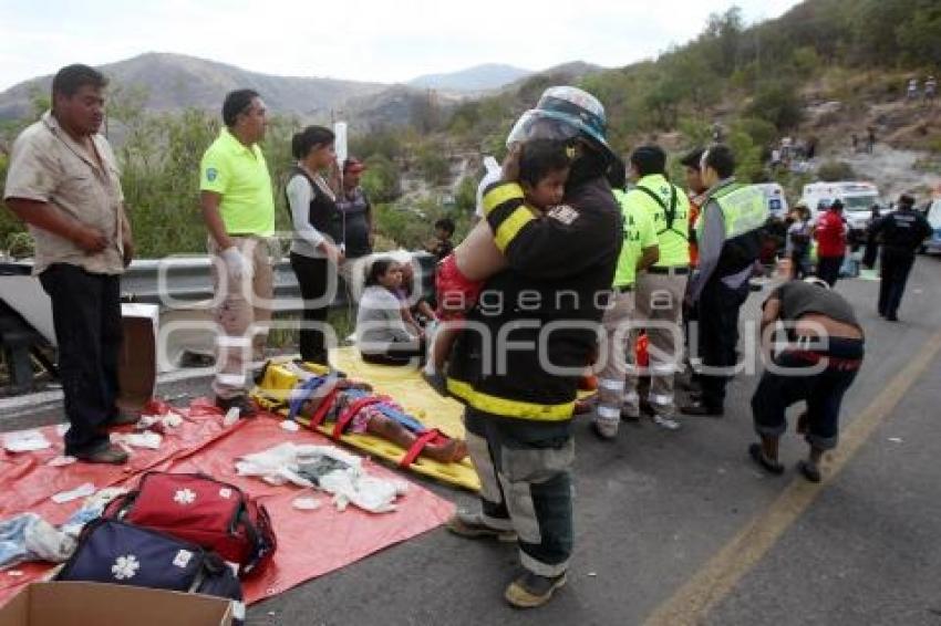 VOLCADURA CARRETERA EL AGUACATE