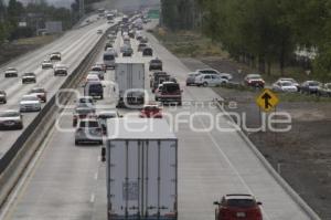 TRÁFICO CARRETERO . FINAL DE VACACIONES