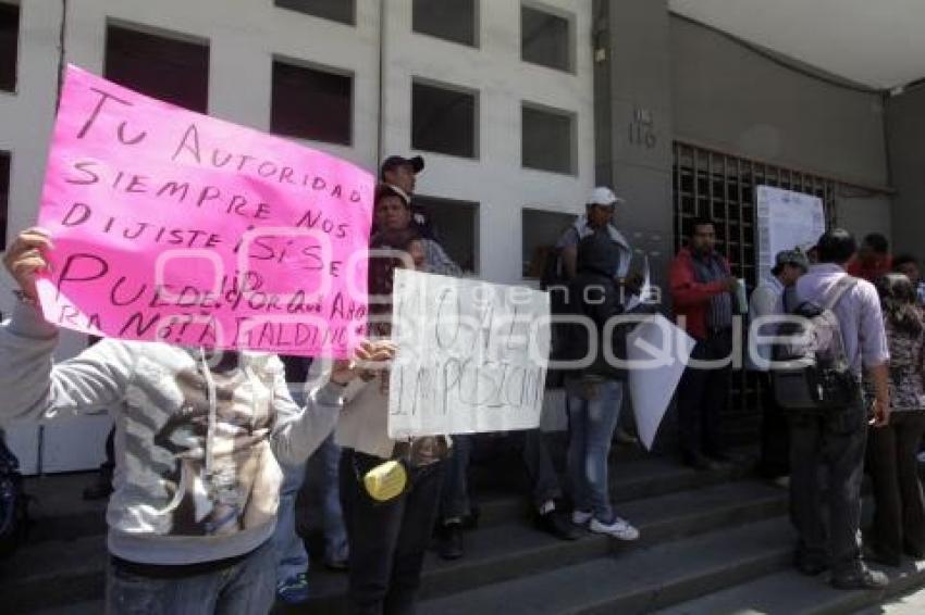 MANIFESTACIÓN DE LA PLANILLA 30 DE SEPTIEMBRE DE SAN JERÓNIMO CALERAS