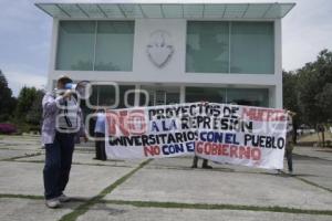 MANIFESTACIÓN ESTUDIANTES DE LA BUAP