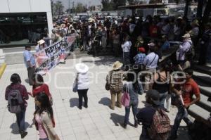 MANIFESTACIÓN ESTUDIANTES DE LA BUAP