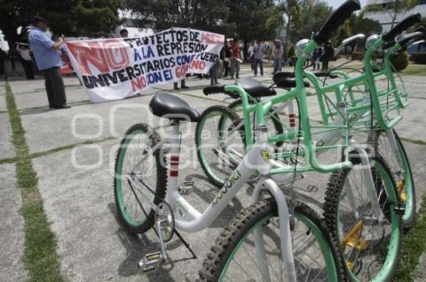 MANIFESTACIÓN ESTUDIANTES DE LA BUAP