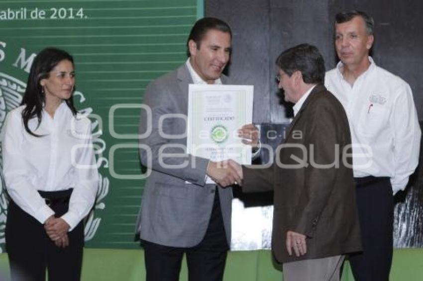 ENTREGA CERTIFICADO PROGRAMA AUDÍTORIA AMBIENTAL