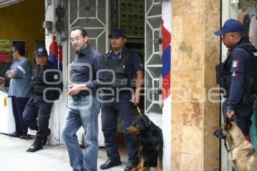 OPERATIVO CONTRA AMBULANTES. TEXMELUCAN