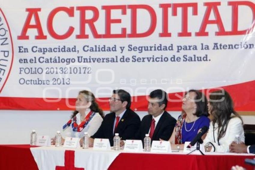 RECIBE CERTIFICACIÓN CRUZ ROJA PUEBLA