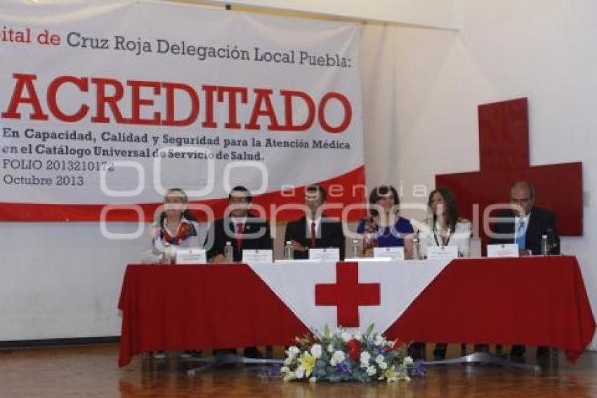 RECIBE CERTIFICACIÓN CRUZ ROJA PUEBLA