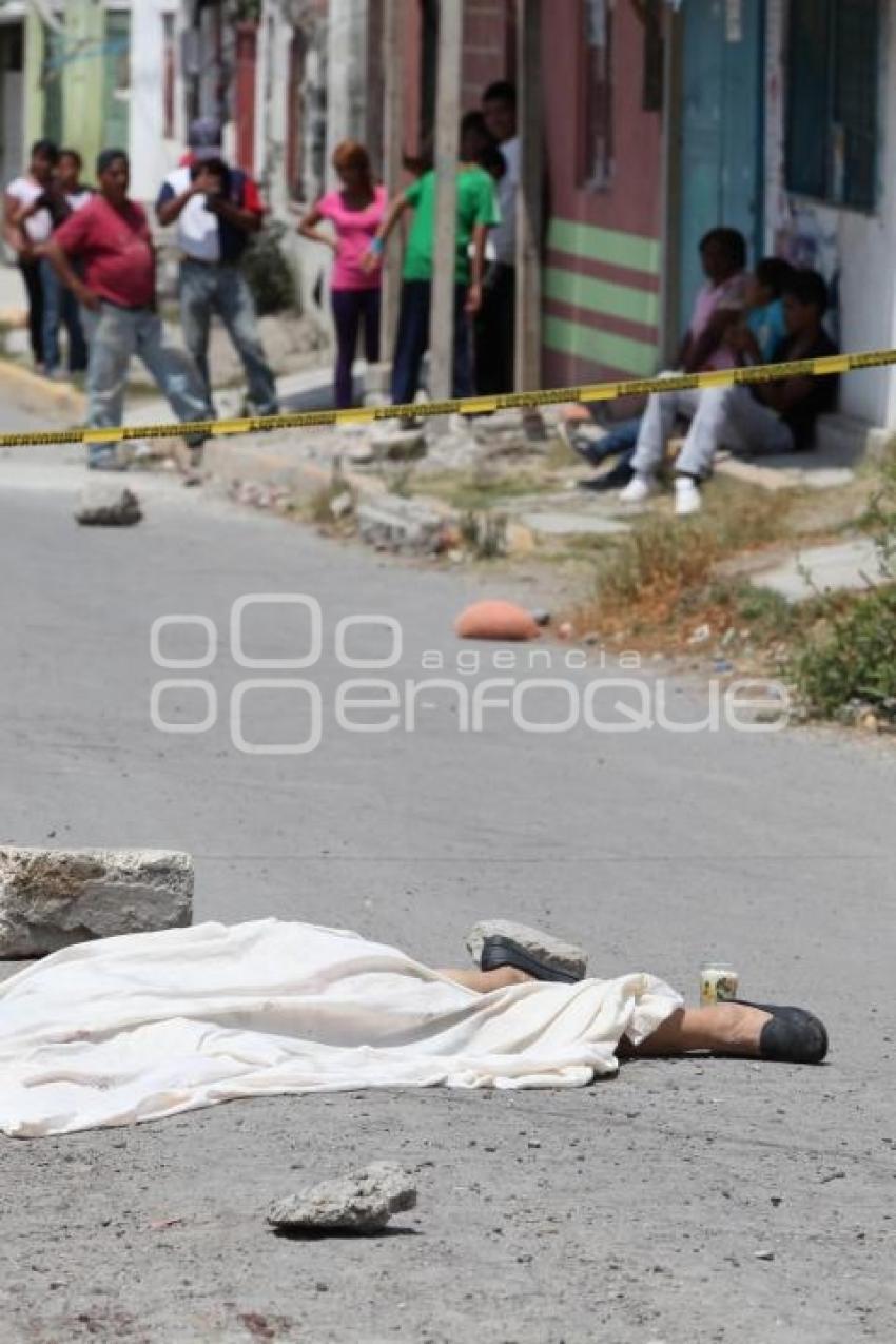 MUJER ATROPELLADA