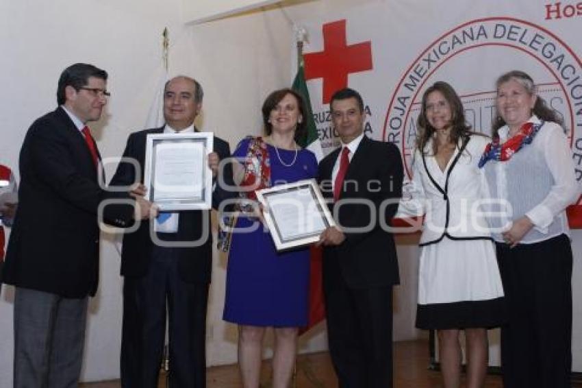 RECIBE CERTIFICACIÓN CRUZ ROJA PUEBLA