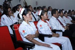 RECIBE CERTIFICACIÓN CRUZ ROJA PUEBLA