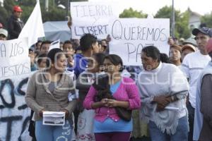 MANIFESTACIÓN POBLADORES DE CANOA