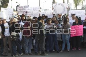 MANIFESTACIÓN POBLADORES DE CANOA