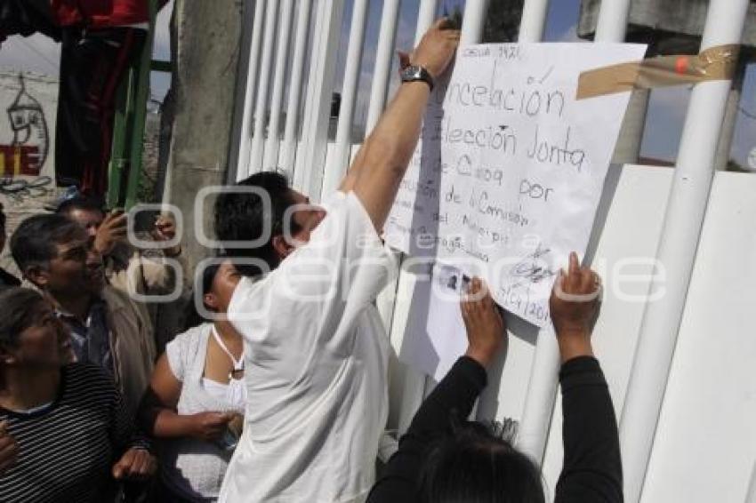 SUSPENDEN ELECCIONES EN CANOA