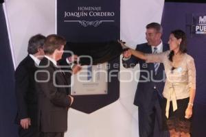 HOMENAJE POSTUMO A JOAQUIN CORDERO AYUNTAMIENTO DE PUEBLA