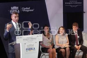 HOMENAJE POSTUMO A JOAQUIN CORDERO AYUNTAMIENTO DE PUEBLA