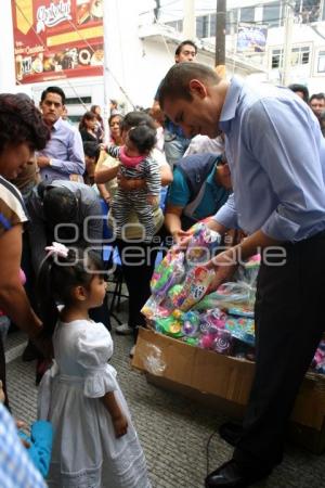 ENTREGA DE JUGUETES . GOBIERNO ESTATAL