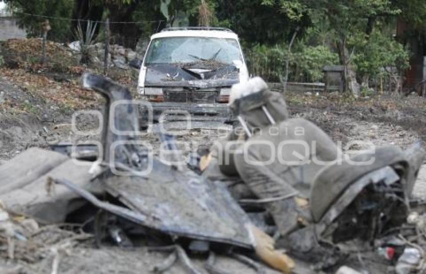 TROMBA EN HUEHUETLAN DOS MUERTOS Y DOS DESAPERECIDOS