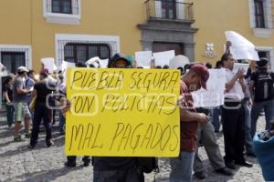 MANIFESTACIÓN DE POLICÍAS