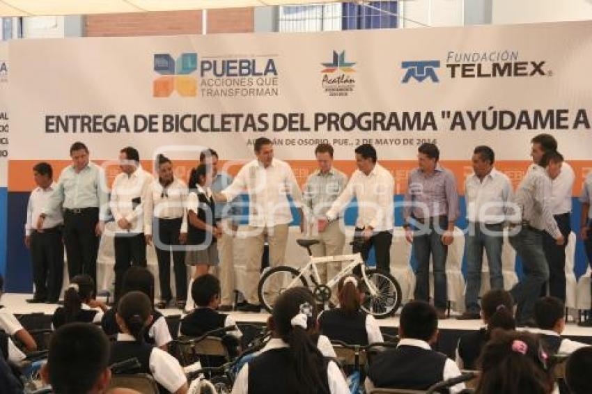 ENTREGA DE BICICLETAS. ACATLÁN DE OSORIO