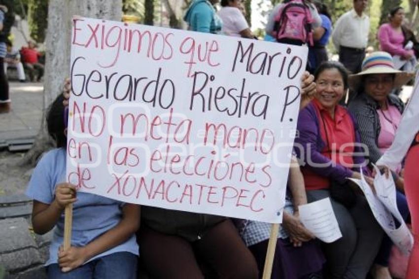 MANIFESTACIÓN XONACATEPEC