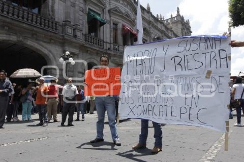 MANIFESTACIÓN XONACATEPEC