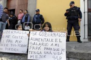 MANIFESTACIÓN DE POLICÍAS