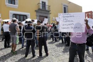 MANIFESTACIÓN DE POLICÍAS