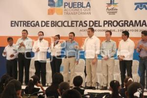 ENTREGA DE BICICLETAS. ACATLÁN DE OSORIO