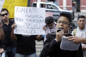 MANIFESTACIÓN DE POLICÍAS