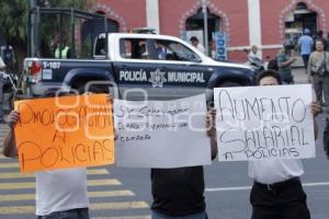 MANIFESTACIÓN DE POLICÍAS