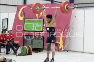 UNIVERSIADA NACIONAL. HALTEROFILIA