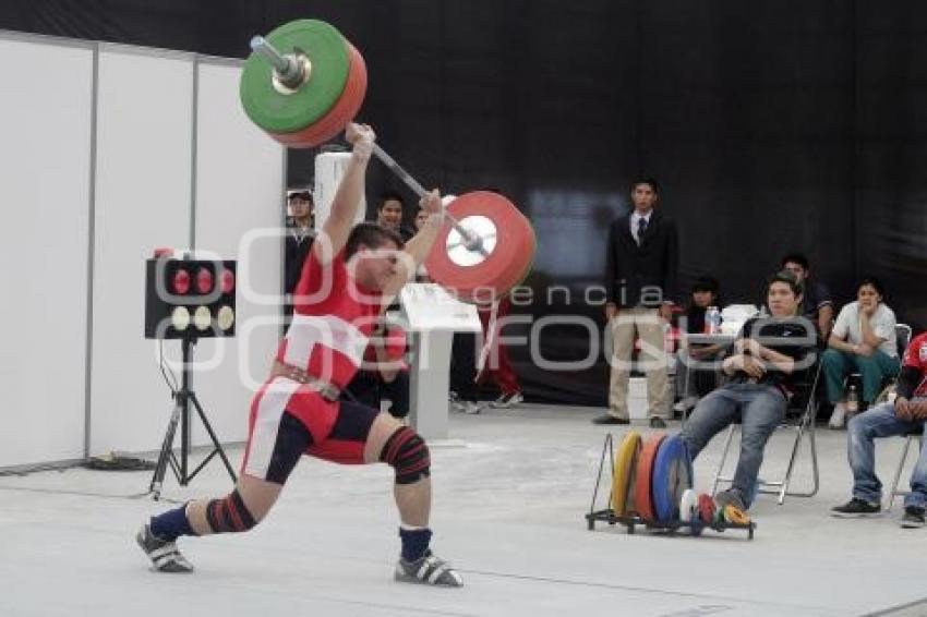 UNIVERSIADA NACIONAL. HALTEROFILIA