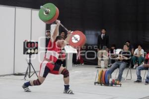 UNIVERSIADA NACIONAL. HALTEROFILIA