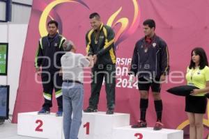 UNIVERSIADA NACIONAL. HALTEROFILIA