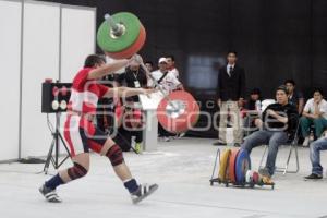 UNIVERSIADA NACIONAL. HALTEROFILIA