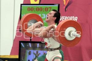 UNIVERSIADA NACIONAL. HALTEROFILIA