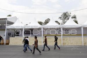 PREPARATIVOS DESFILE 5 DE MAYO