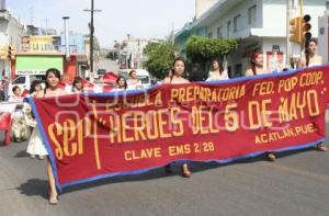 DESFILE 5 DE MAYO. ACATLÁN DE OSORIO