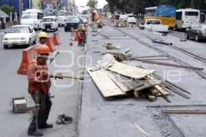 OBRA METROBÚS. 11 SUR