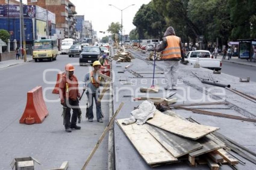 OBRA METROBÚS. 11 SUR