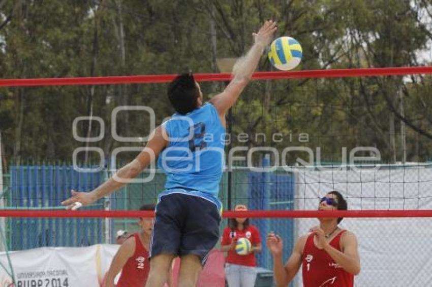 UNIVERSIADA NACIONAL . VOLEIBOL DE PLAYA