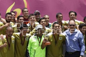 UNIVERSIADA NACIONAL . PREMIACIÓN FÚTBOL