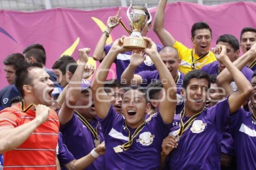 UNIVERSIADA NACIONAL . PREMIACIÓN FÚTBOL