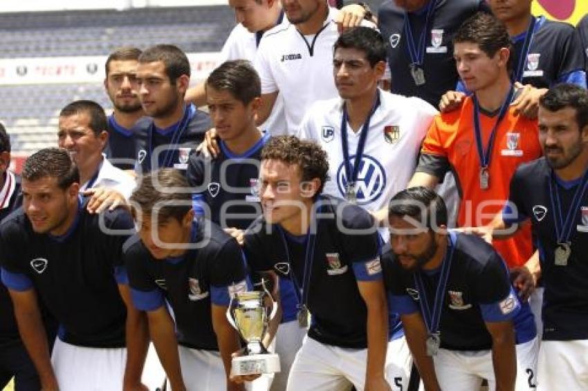 UNIVERSIADA NACIONAL . PREMIACIÓN FÚTBOL