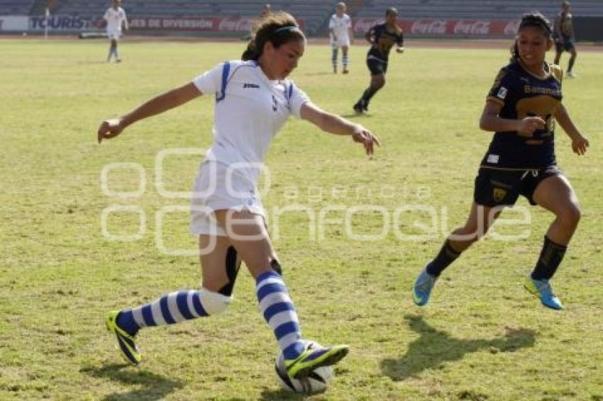 UNIVERSIADA NACIONAL . FÚTBOL FEMENIL ITESM VS UNAM