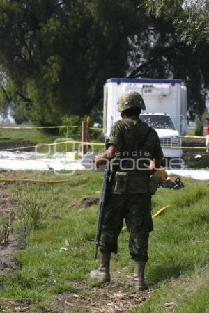 TOMA CLANDESTINA. SAN MARTÍN TEXMELUCAN